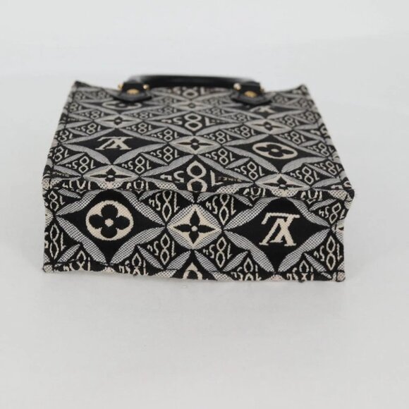 LOUIS VUITTON Pre Owned SINCE 1854 Petit Sac Plat 2way Black M80484 Auth 132612M - Picture 6 of 16